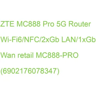 ZTE MC888 Pro 5G Router Weiss