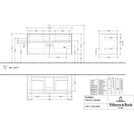 Villeroy & Boch Collaro C09100 1200x548x500mm