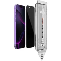 PROTECTORKING Blickschutz 9H Panzerglas für iPhone 15 Pro Max