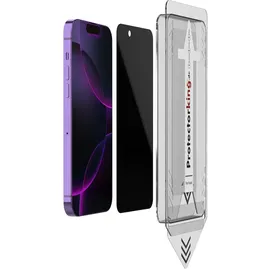 PROTECTORKING Blickschutz 9H Panzerglas für iPhone 15 Pro Max