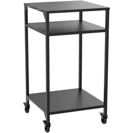 cozze Grilltisch 60 x 60 x 110 cm Stahl schwarz