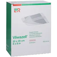 B2B Medical GmbH Vliwazell Saugkompressen 20x20 cm steril