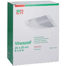 B2B Medical GmbH Vliwazell Saugkompressen 20x20 cm steril