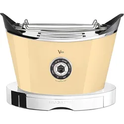 BUGATTI – Volo Toaster Cremefarben – einfarbige Oberfläche – 930 Watt