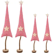 Creativ deco Dekobaum 40 cm rot