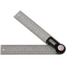 KS Tools 300.0229 Digitaler Winkelmesser, weiß