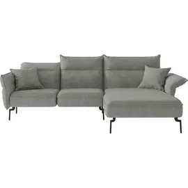 Livetastic Ecksofa Kunststoff 4-Sitzer Braun
