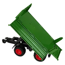 LeanToys RC-Anhänger Traktor mit Anhänger CH RTR Rot/Grün (1:24)