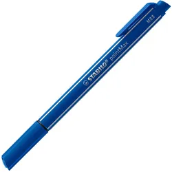 STABILO pointMax, Blau, Medium, Blau, Rund, Ultramarine, Tinte auf Wasserbasis