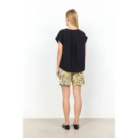 Soyaconcept Kurzarmbluse SC-INA 51 Schwarz XL