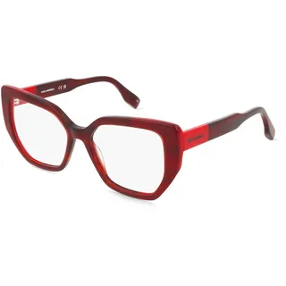 Karl Lagerfeld KL6174 609 STRIPED RED/RED 53/17/145 Damen Brillen
