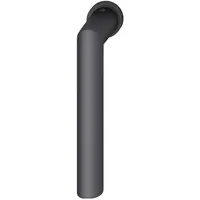 FSB Fenster-Steckgriff 34 1076 minimalistisch, Aluminium schwarz matt