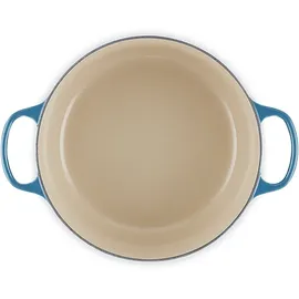 Le Creuset Signature Bräter 26 cm rund deep teal