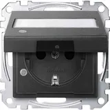 Merten Schuko-Steckdose Unterputz anthrazit 1 St.
