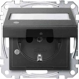 Merten Schuko-Steckdose Unterputz anthrazit 1 St.