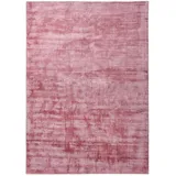 TOM TAILOR Shine uni Kurzflorteppich 250 x 350 cm rosa