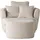LEONIQUE »MAISIE, Love Seat XXL Lese-Sessel, Big-Sessel mit Hocker,«, (2 St.), Set in MEGA CORD und Web-Velours, drehbar 360 Grad