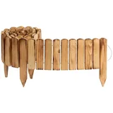 Creative Home Rasenkante 200 x 20 cm 2 braun