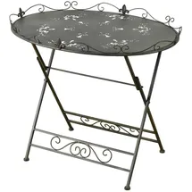 Hti-Living Beistelltisch Rostoptik Lily