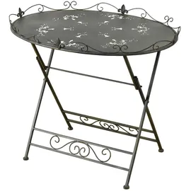 Hti-Living Beistelltisch Rostoptik Lily