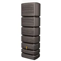 4rain Slim Wandtank 350 l darkwood