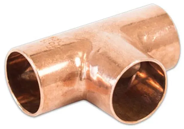 Kupfer Lötfitting T-Stück i x i x i, verschiedene Größen (Ausführung: 35 mm)