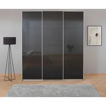 Rauch Schwebetürenschrank KOLUNA 203 x 210 x 62 cm Grau