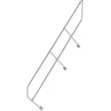 Günzburger MUNK zweiter Handlauf Aluminium-Treppe 45° 8 Stufen