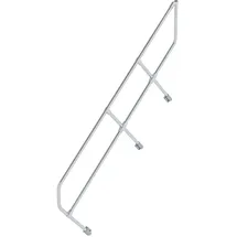 Günzburger MUNK zweiter Handlauf Aluminium-Treppe 45° 8 Stufen