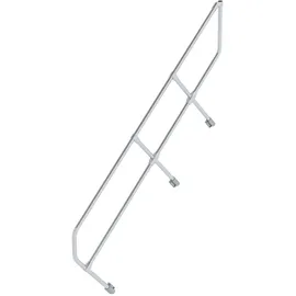 Günzburger MUNK zweiter Handlauf Aluminium-Treppe 45° 8 Stufen