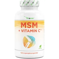 MSM + Vitamin C - 1000mg - 365 Tabletten