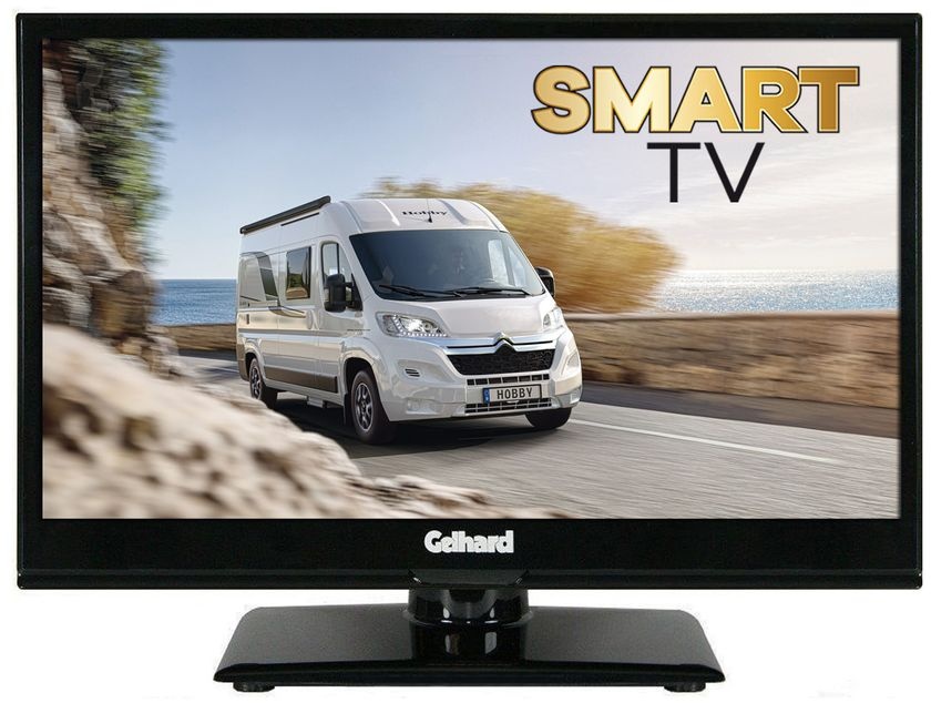 Gelhard Smart TV GTV1625 LED TV 16Zoll Full HD Fernseher 12/24/230V