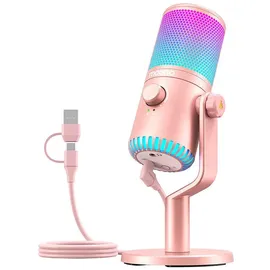 MAONO DM30RGB USB Gaming Mikrofon - Rosa