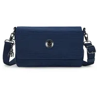 Kipling Elevated Jacquard Aras Up Umhängetasche 25 cm blau