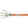 Logilink CPV0059 Netzwerkkabel CAT 7 Orange 50 m