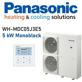 Panasonic Aquarea LT Monoblock-Wärmepumpe, 5 kW, Gen. J, 230 V