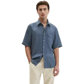 Marc O'Polo regular fit Freizeithemd aus reinem Leinen, Dunkelblau, L