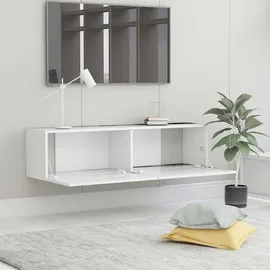 vidaXL TV-Schrank Weiß 120x30x30 cm Holzwerkstoff