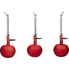 Iittala Apple Weihnachtskugeln rot