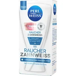 PERLWEISS Raucher Zahnweiß Zahncreme 50 ml