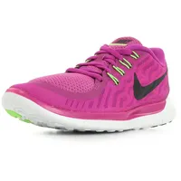 Nike Free 5.0 Damen Laufschuhe,Mehrfabig (Fuchsia Flash/Black-Pink Power-Hot lava),39 EU - 39 EU