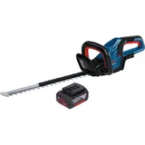 Bosch GHE 18V-50 Professional Heckenschere 18 V 50 cm Brushless + 1x Akku 4,0 Ah - ohne Ladegerät