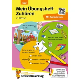 Hauschka Verlag Mein Übungsheft - Zuhören und verstehen 2. Klasse:
