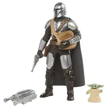 Hasbro Star Wars Galactic Action The Mandalorian & Grogu Figuren 30 cm