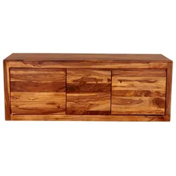 Fernsehtisch Tina 140x60x45 aus Sheesham-Massivholz (TINA-TVR140)