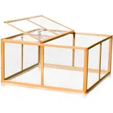 Hasenstall Xxl Freilaufgehege, Ca. 120 X 120 X 59 Cm, Aus Holz - Melko