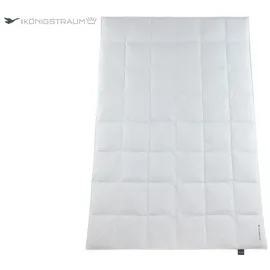 Häussling Königstraum Dauneneinziehdecke Medium 90% Daunen, und 10% Federn (Größe: 155x220 cm)