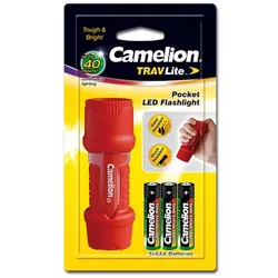 Camelion HP7011-3R03PBP, Hand-Blinklicht, Rot, Thermoplastisches Elastomer (TPE)