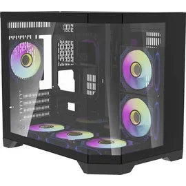 darkflash tech Darkflash Darflash FT418 + 6 aRGB-Lüfter Schwarz