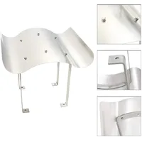 vidaXL Schornsteinabdeckung Edelstahl 40 x 40 x 36 cm Silber